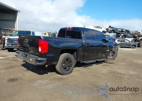 2017 Chevrolet Silverado 1500 2Lz из США, поврежденный, VIN 3GCUKSEC3HG222291